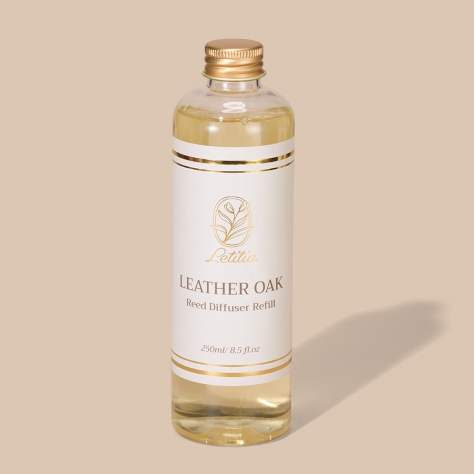 Leather Oak Reed Diffuser Refill